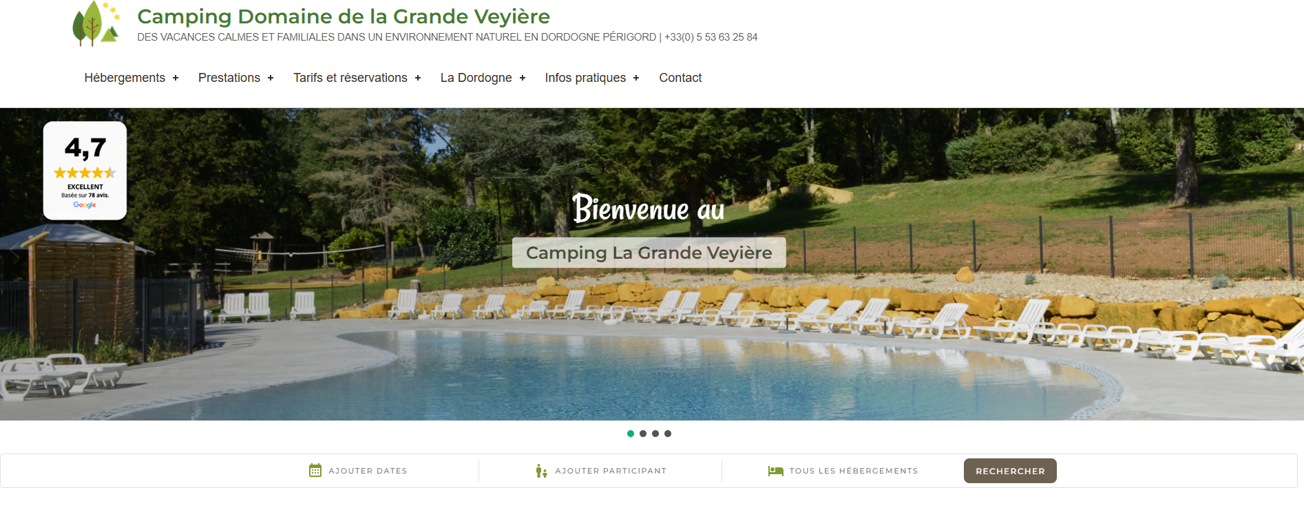 Camping La Grande Veyière